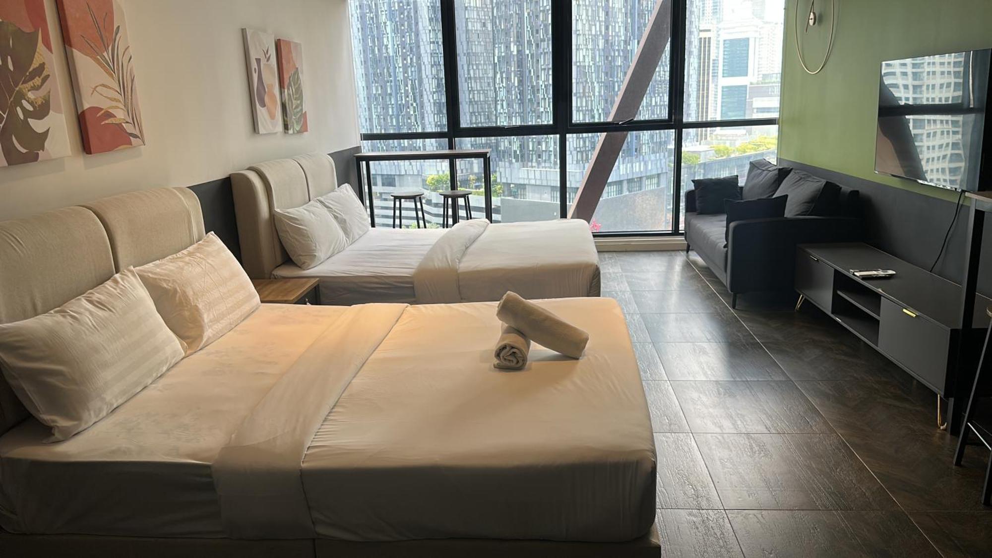 Scarletz Suites Twin Tower Klcc Kuala Lumpur By Okidoki Kültér fotó